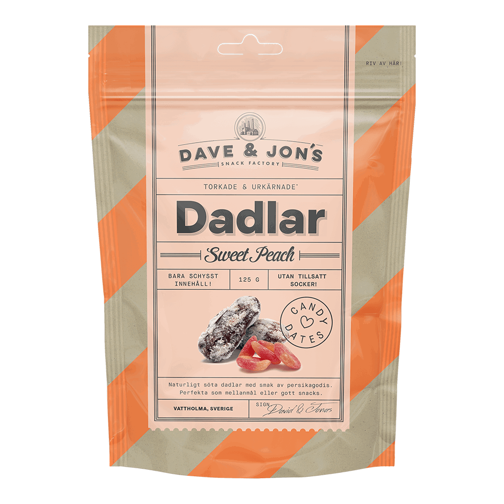Dave & Jon’s Dates Sweet Peach "Candy Dates"