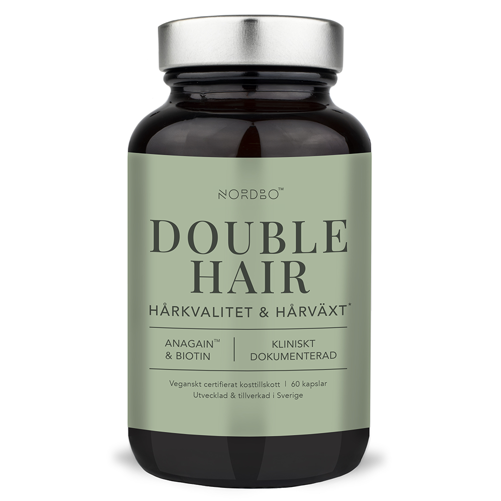 Nordbo - Double Hair, 60 capsules