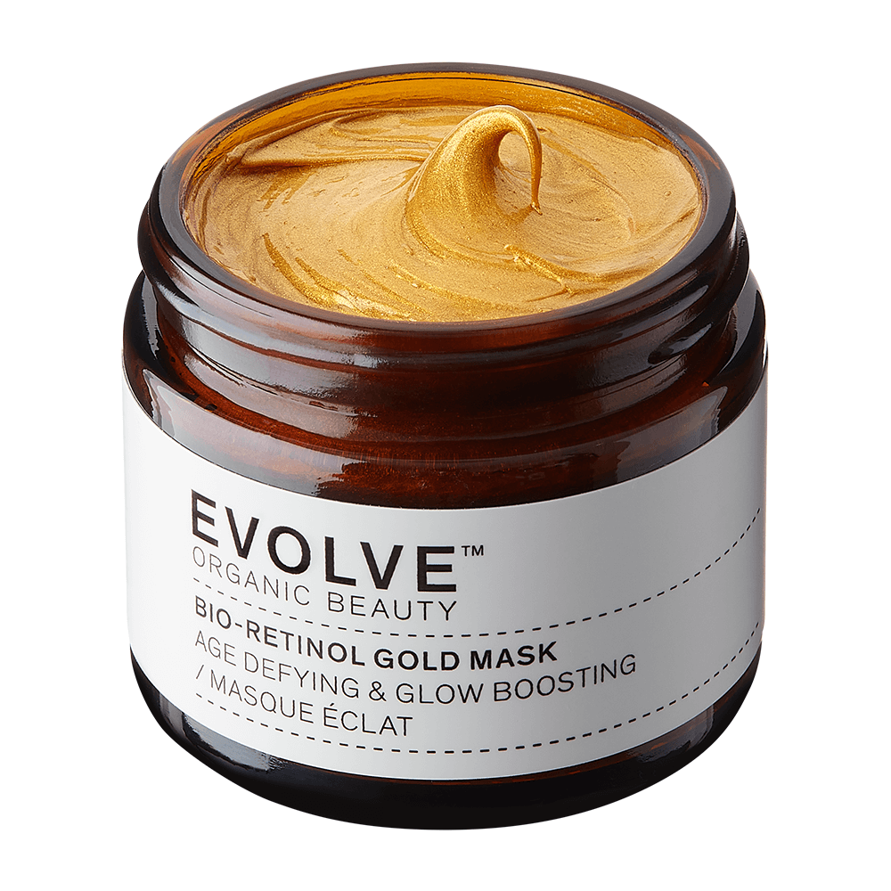 Evolve Bio-Retinol Gold Face Mask, 60 ml