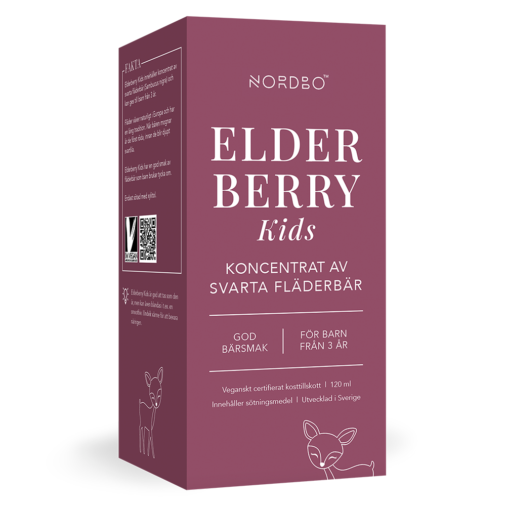 Nordbo - Elderberry Kids, 120 ml