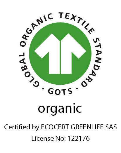 Cleaning Pads of Organic Cotton GOTS White - 4-pack