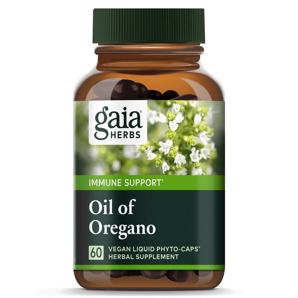 Gaia Herbs Oil of Oregano in capsules