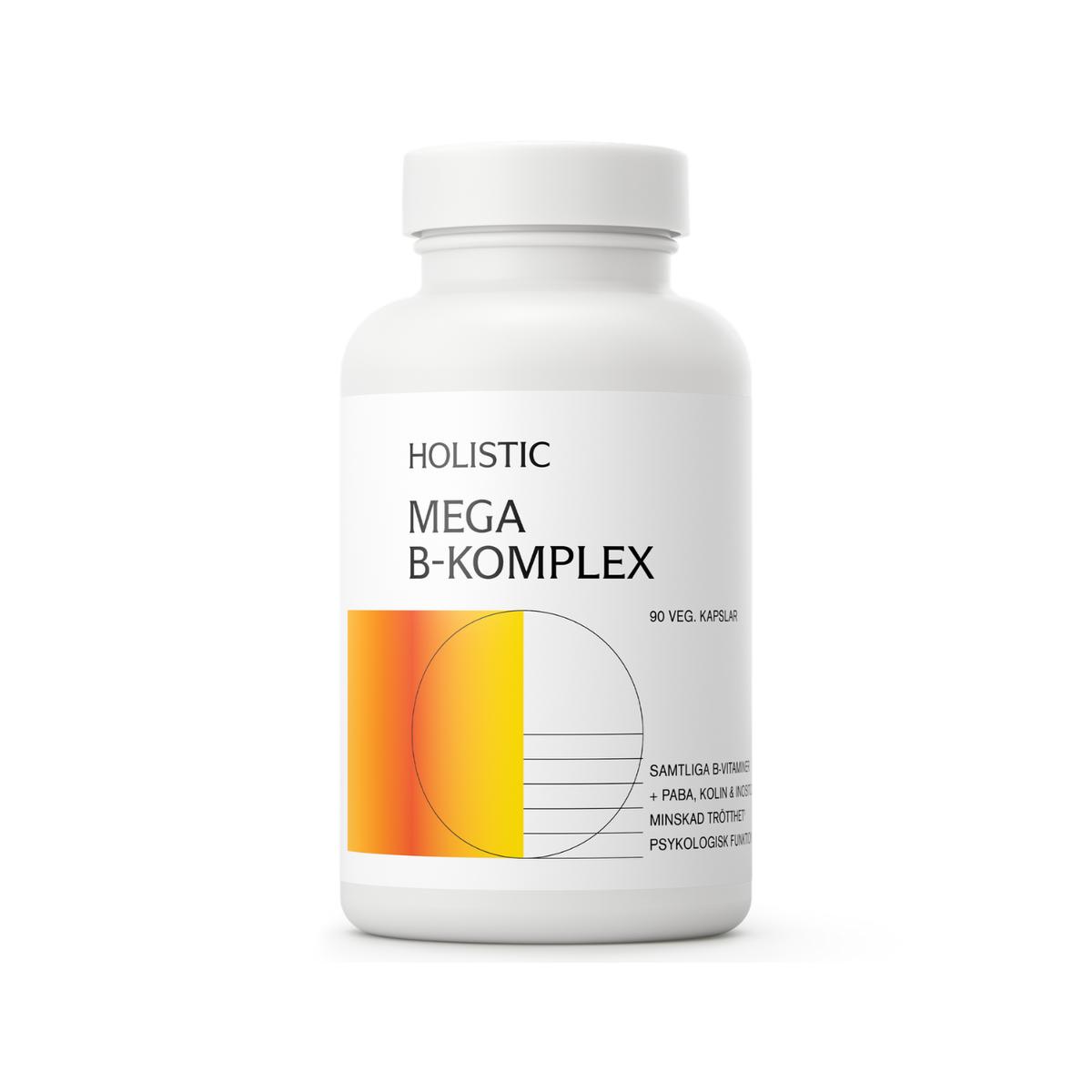 Mega B-Complex 90 capsules - Holistic