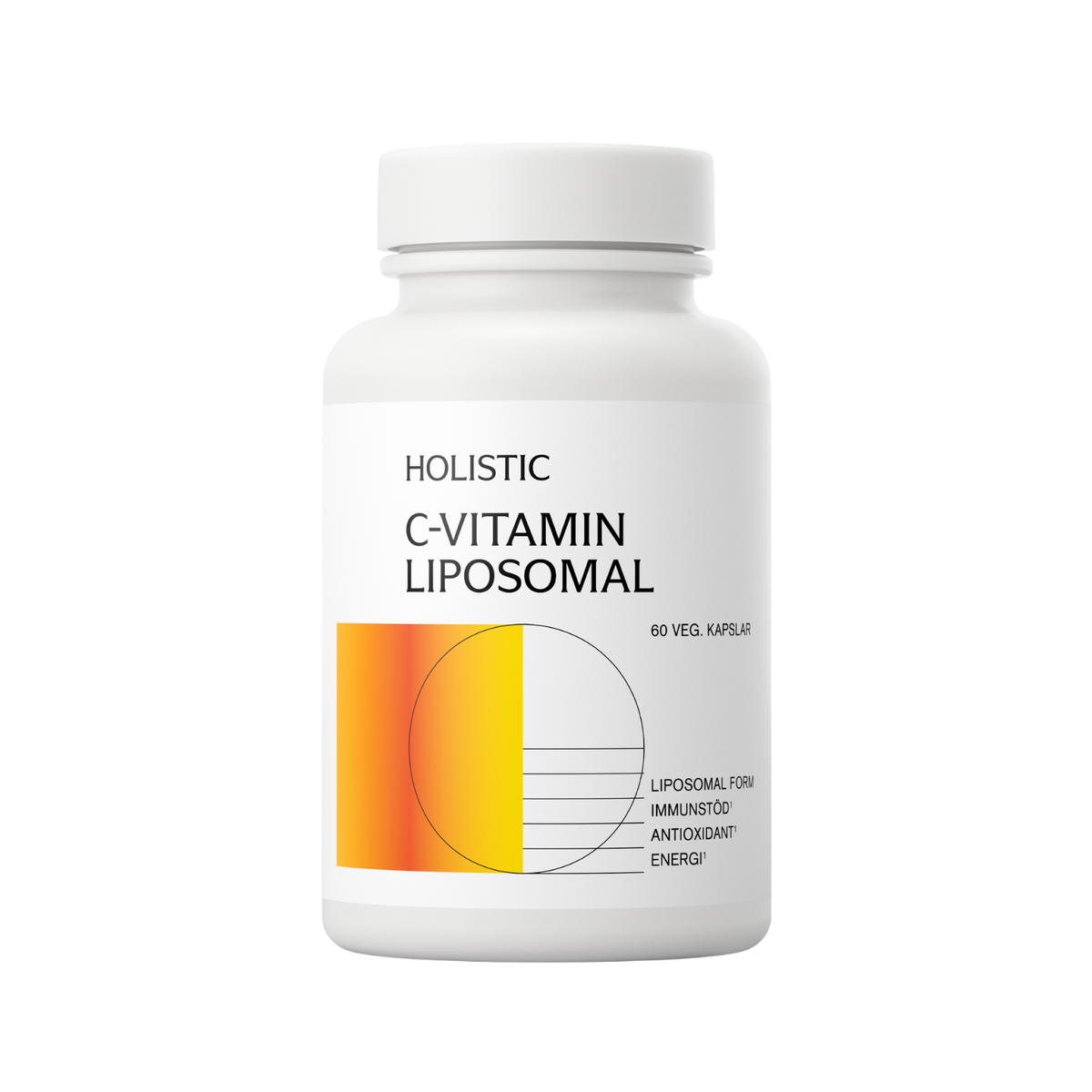 Vitamin C Liposomal 60 capsules - Holistic