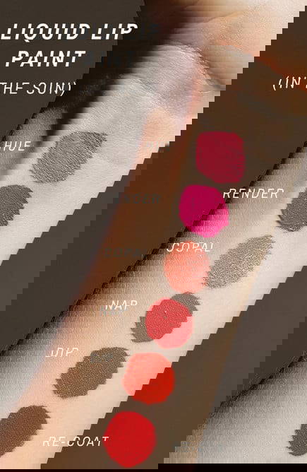 HIRO Cosmetics Liquid Lip Paint Render