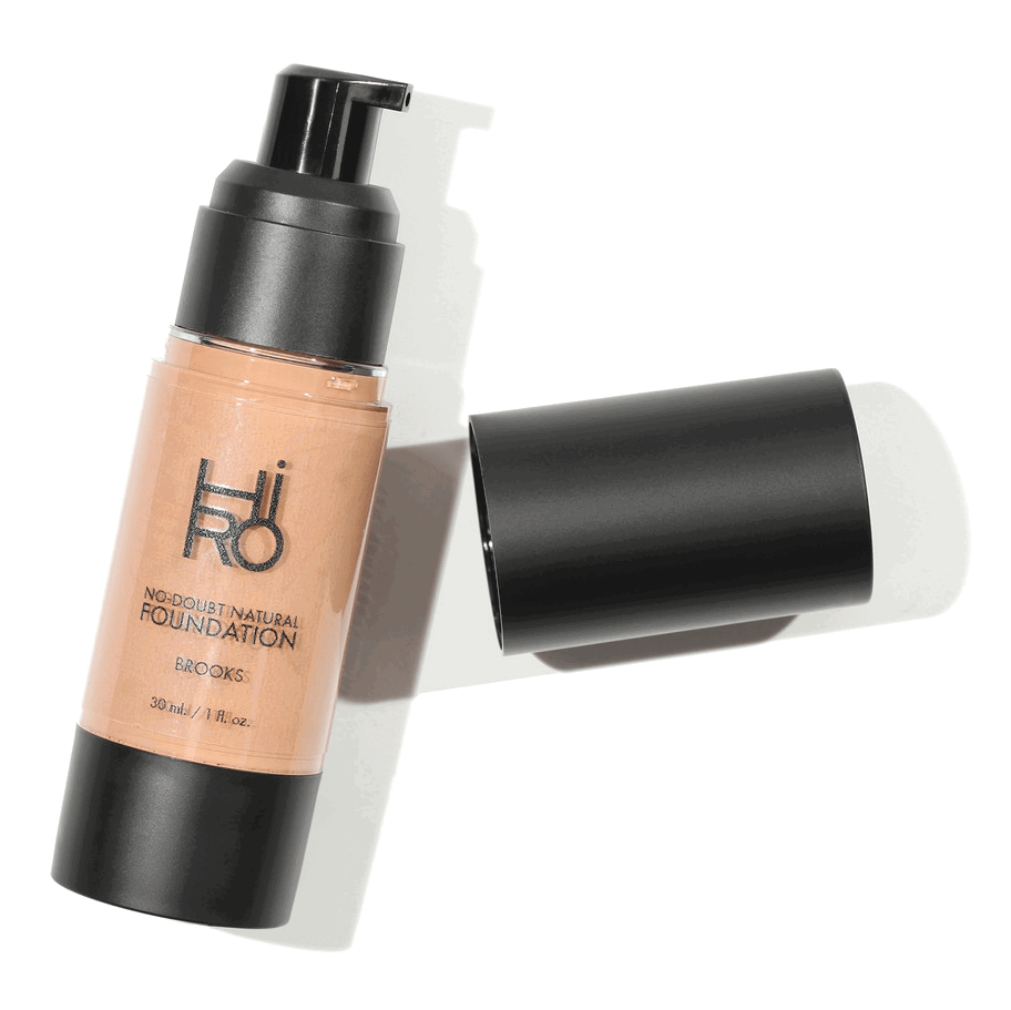 HIRO Cosmetics No Doubt Foundation Brooks