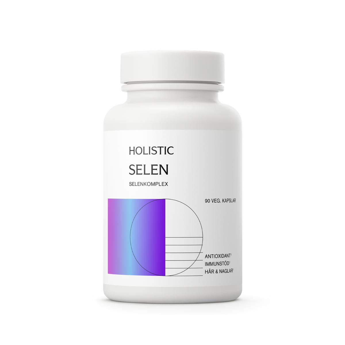 Selen 90 kapsler - Holistic
