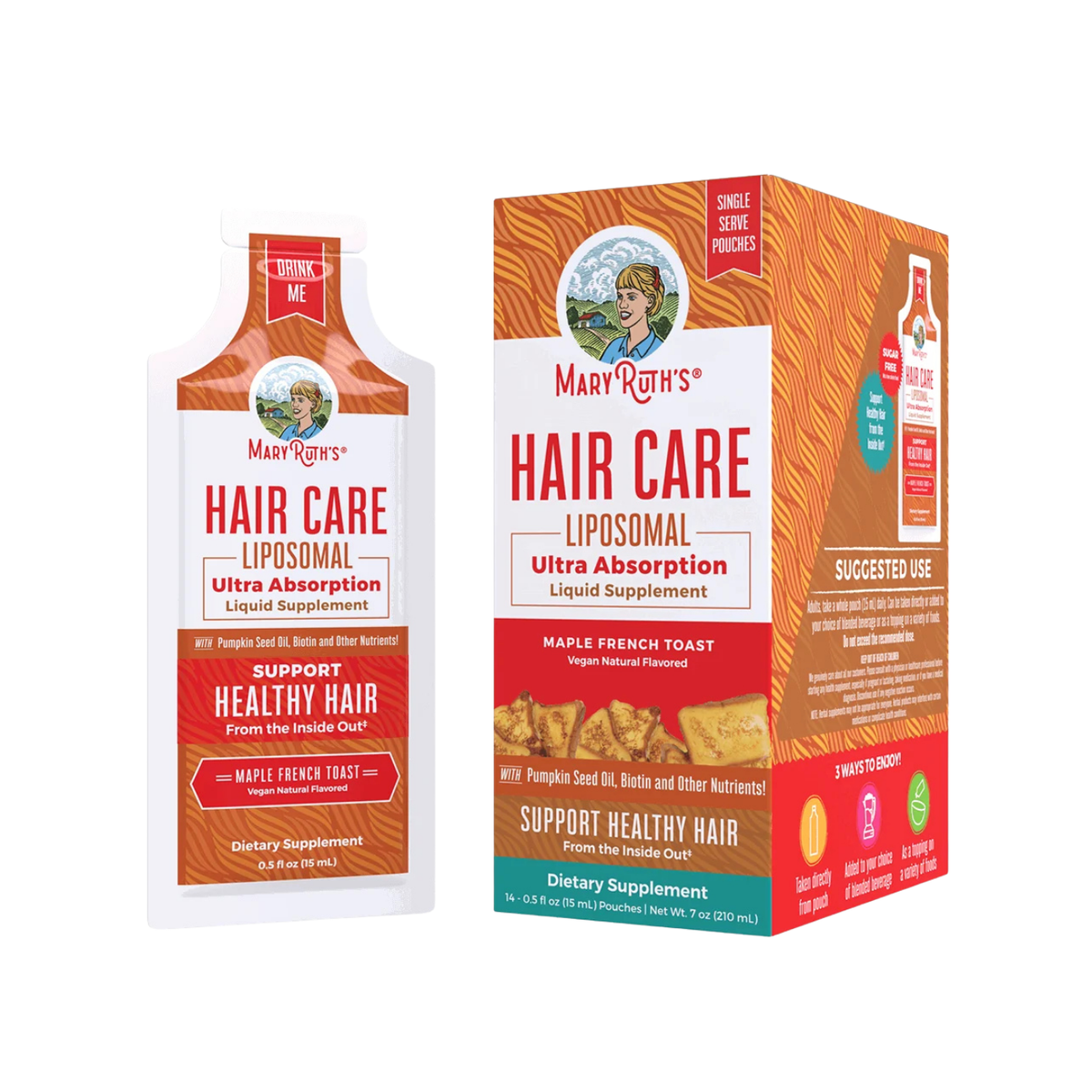 Liposomal Hair Care 14-pack - MaryRuth's