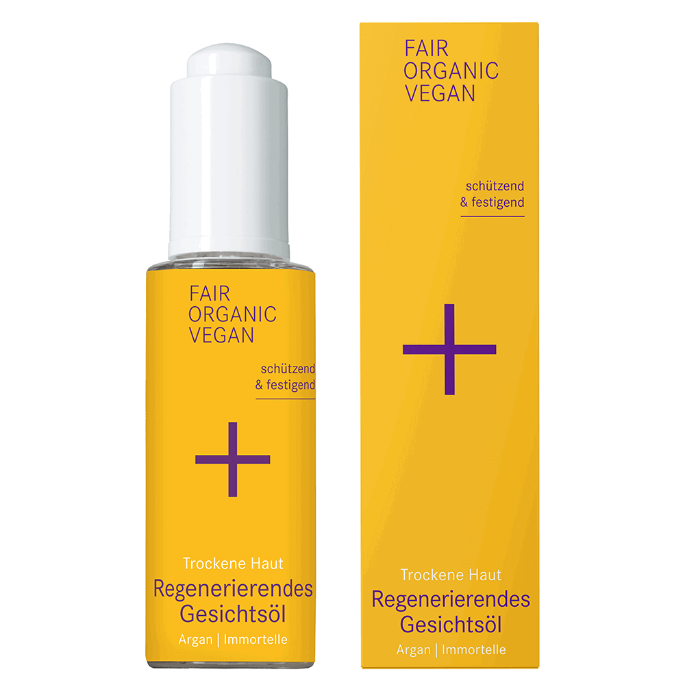 i+m Dry Skin Regeneration Face Oil Immortelle Argan, 30 ml