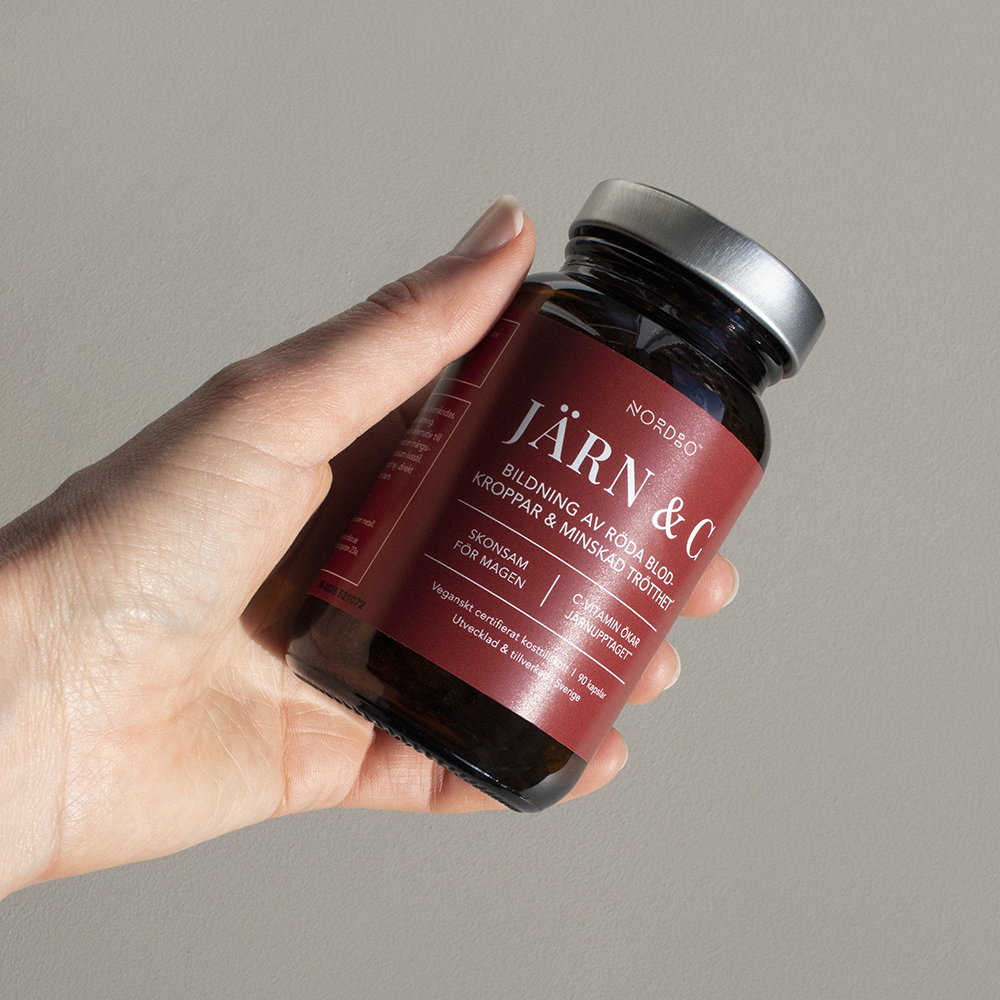 Nordbo - Iron & Vitamin C, 90 capsules