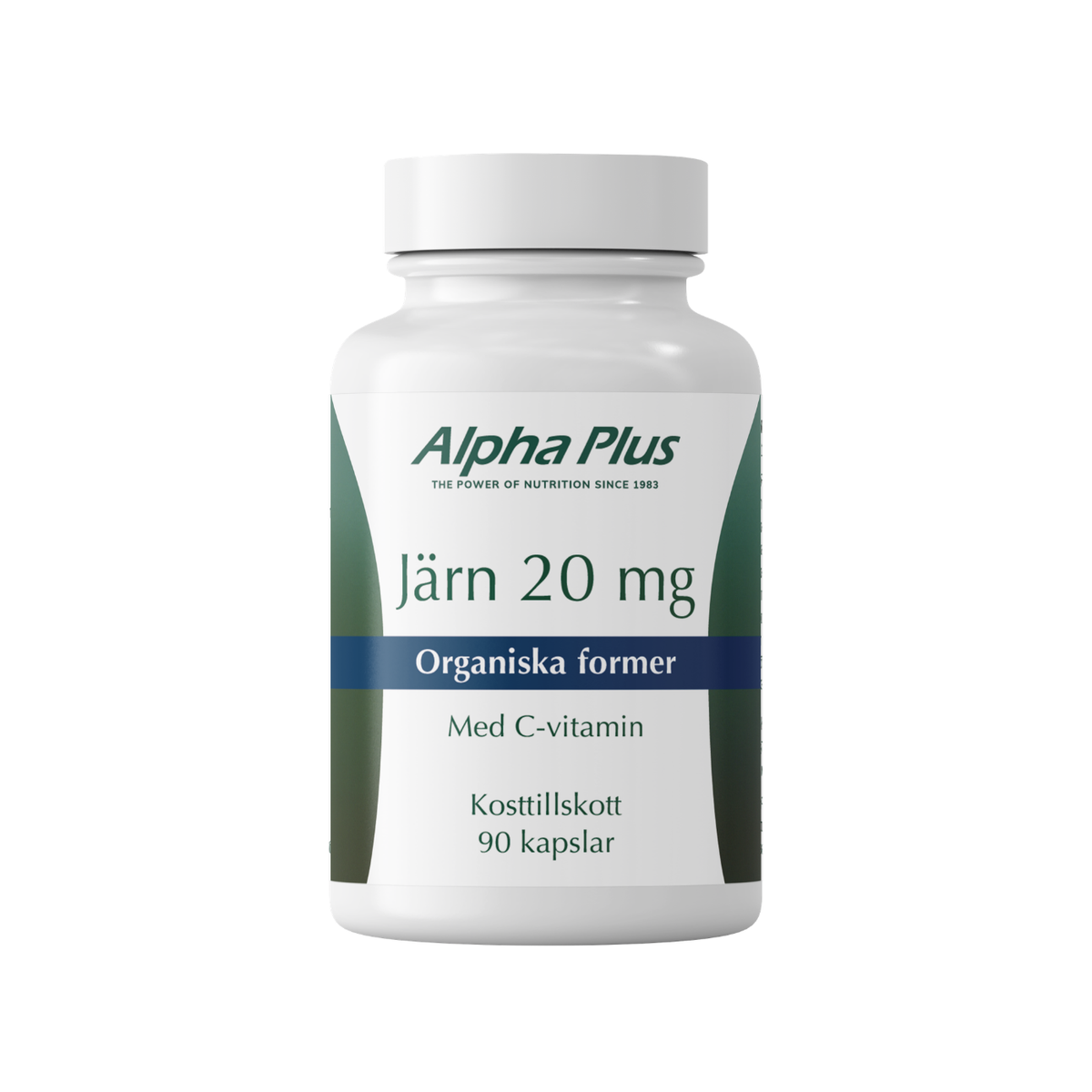 Iron 20 mg 90 capsules - Alpha Plus