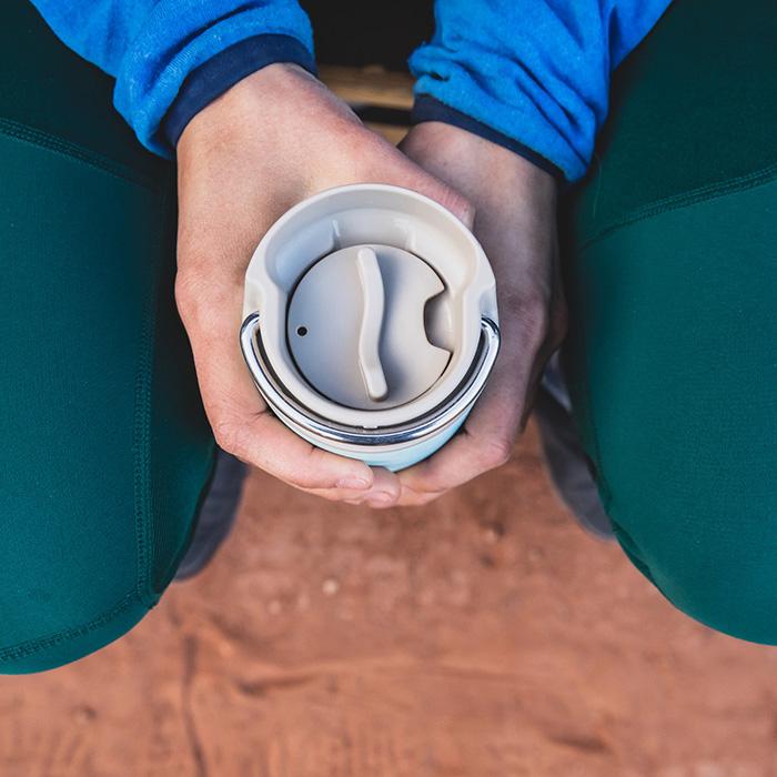 Klean Kanteen - Insulated TKWide Café Cap Brushed Stainless 355 ml