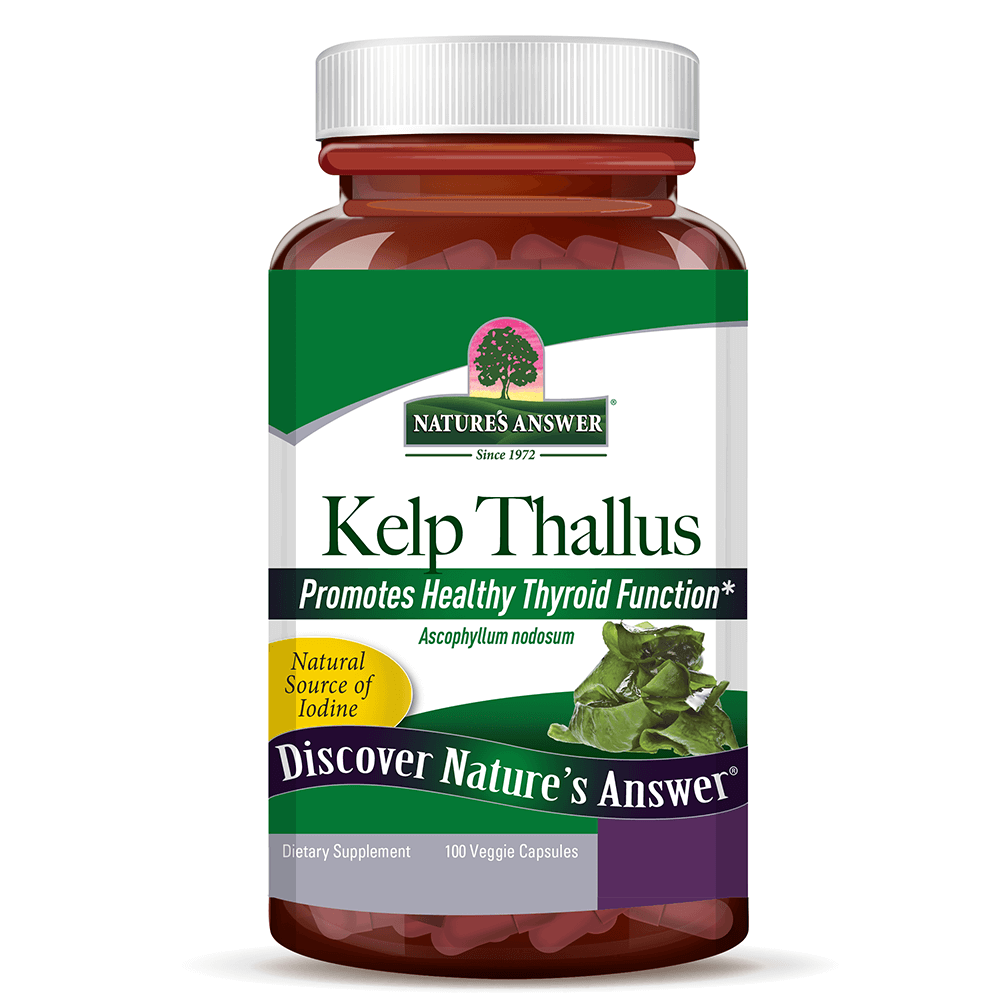 Natures Answer Kelp Thallus, 100 capsules