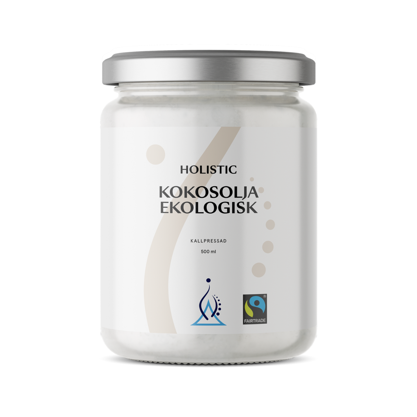 Cold-Pressed Organic Coconut Oil 500 ml - Holistic