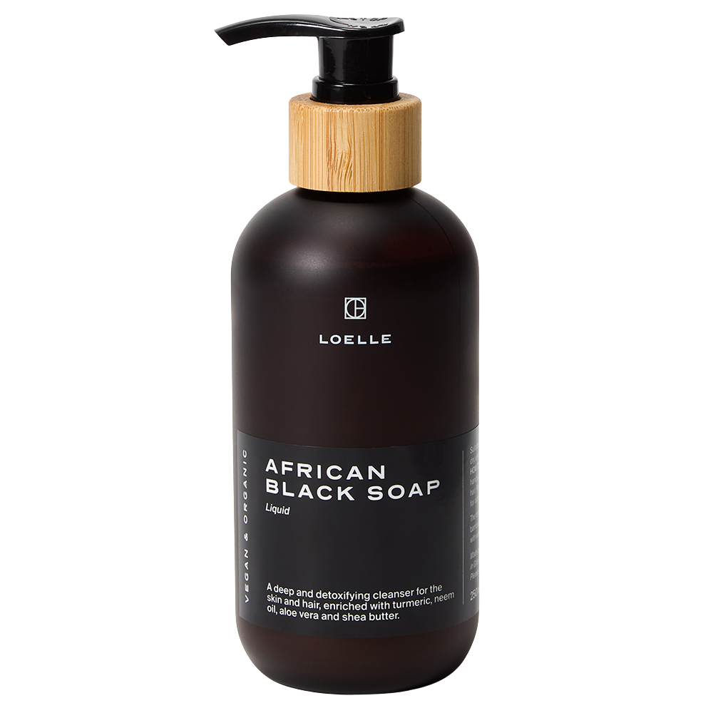 Loelle Black Soap, 250 ml