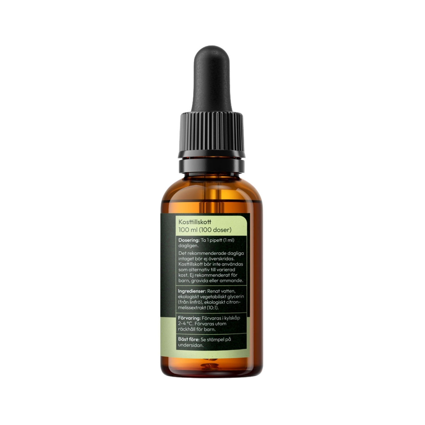 Organic 10:1 Lemon Balm 30 ml - Glimja