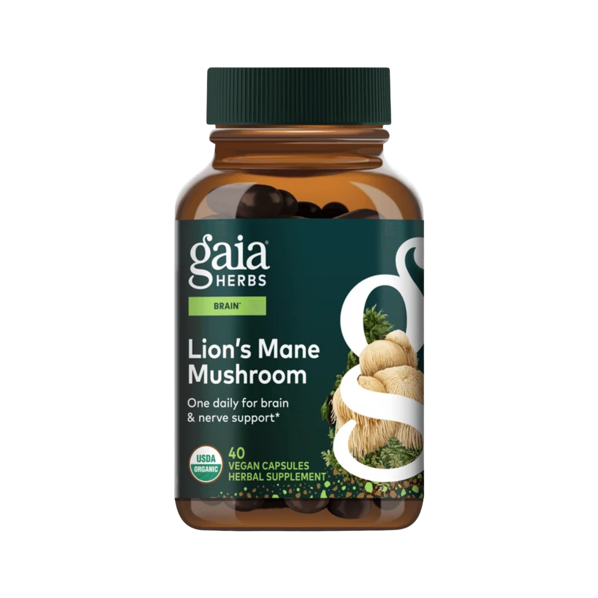 Gaia Herbs Lion’s Mane Mushroom