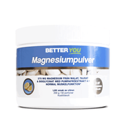 Better You Magnesium Powder Lemon - Malate, Taurate and Bisglycinate, 200 grams