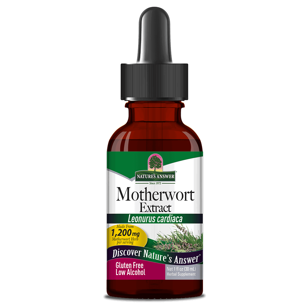 Natures Answer Motherwort / Heartleaf Extract (Low Alcohol)