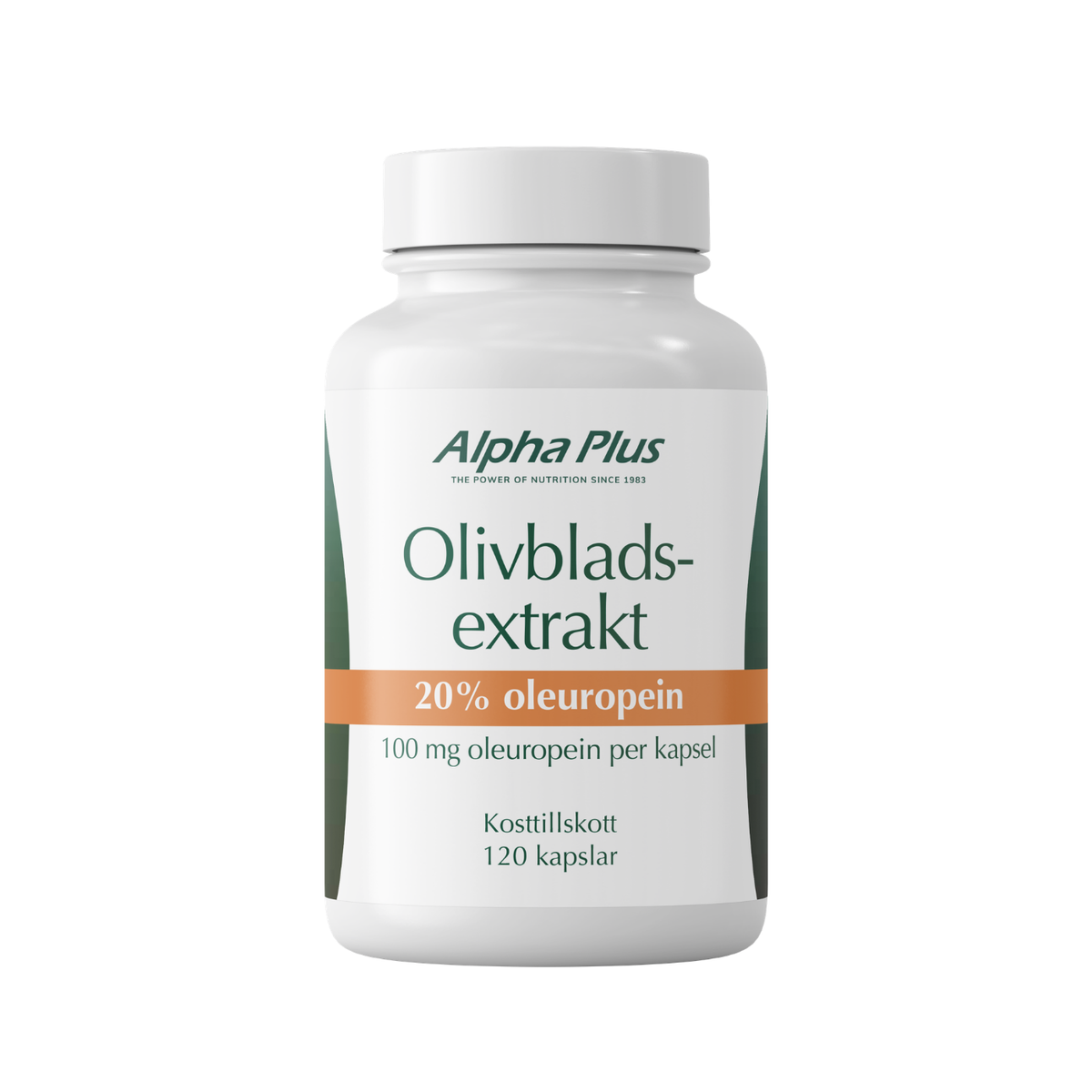 Olive Leaf Extract 120 capsules - Alpha Plus