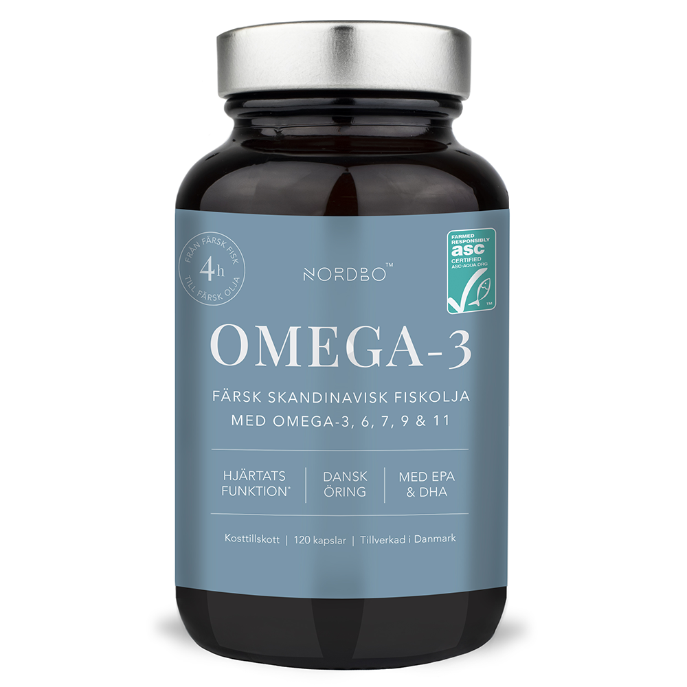 Omega-3, 120 kapslar