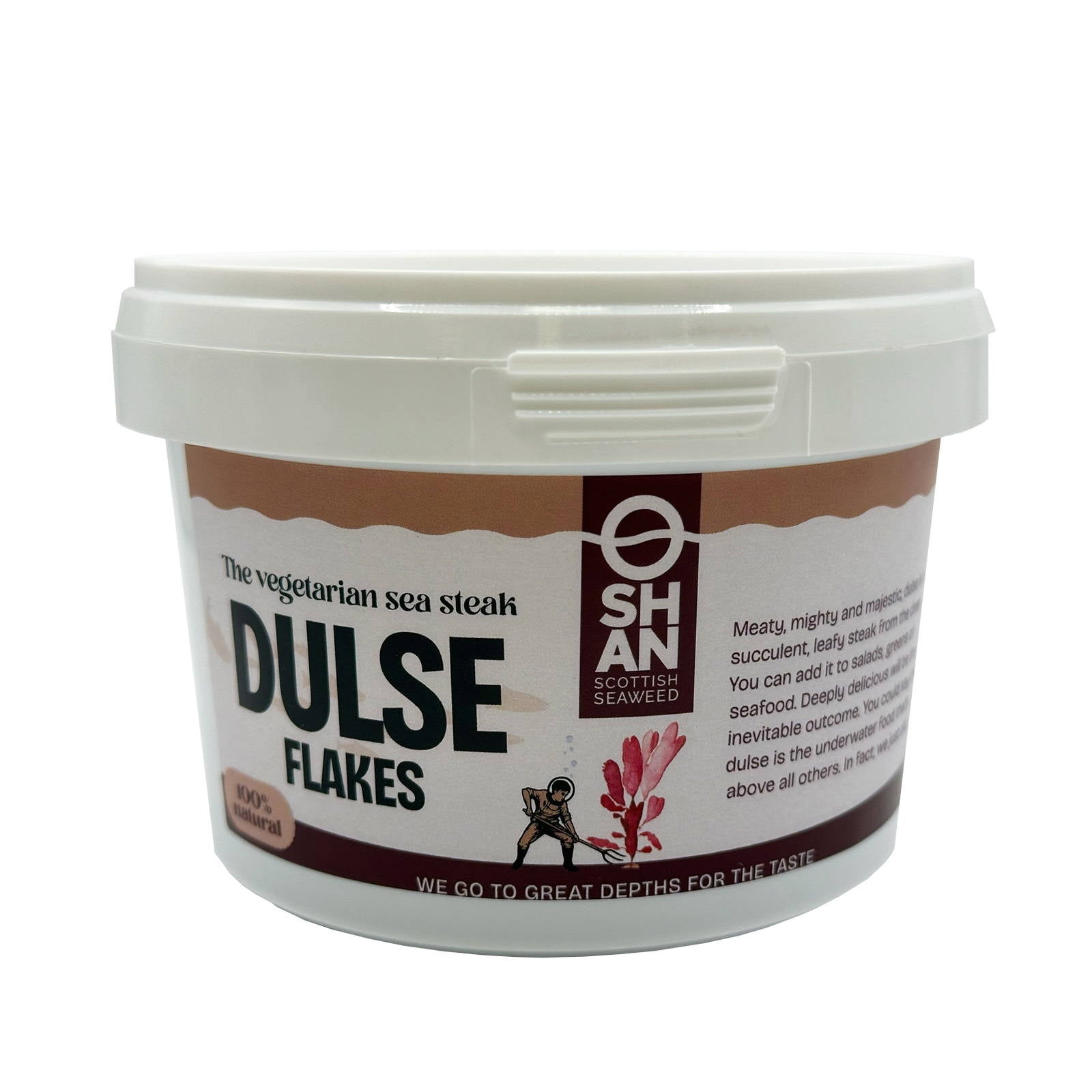 Oshan Scottish Seaweed - Dulse Flager 120g