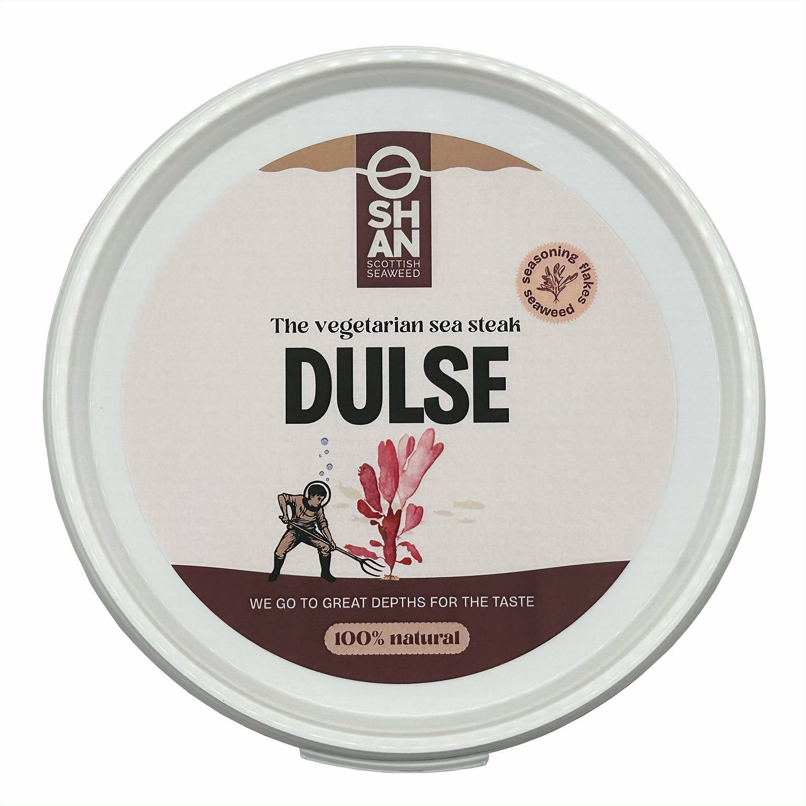 Oshan Scottish Seaweed - Dulse Flager 120g