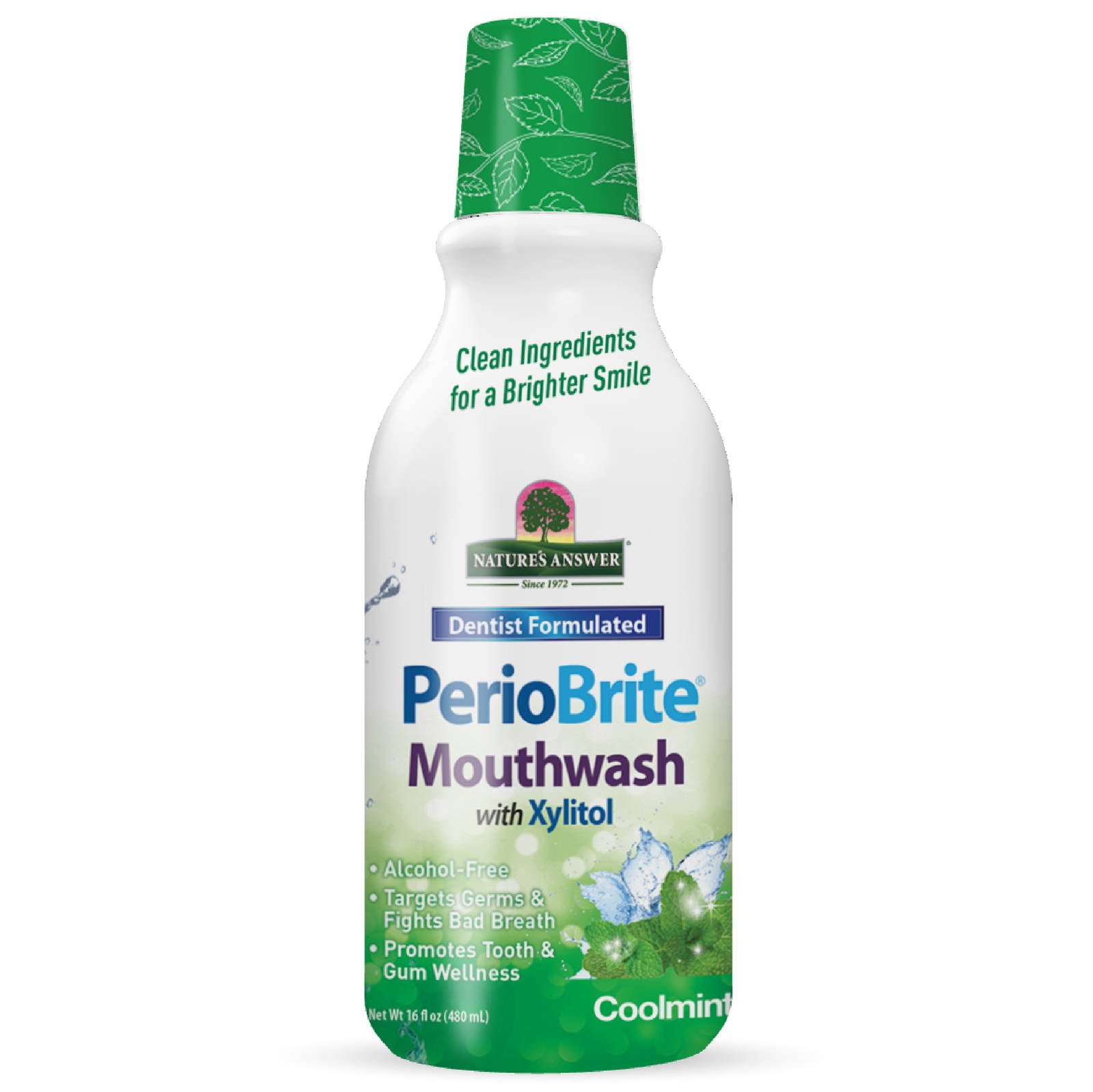 Natures Answer PerioBrite Mundskyl, 480 ml