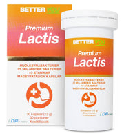 Better You Premium Lactis Mjölksyrabakterier, 30 kapslar