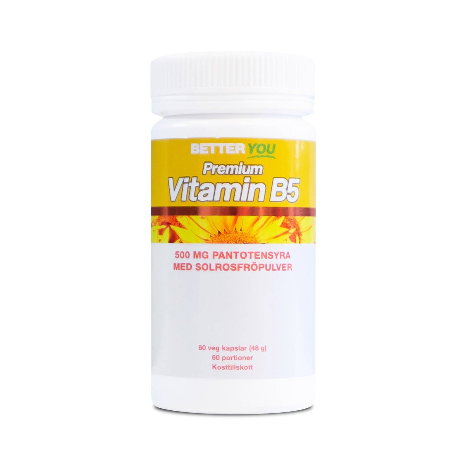 Better You Premium Vitamin B5, 60 capsules