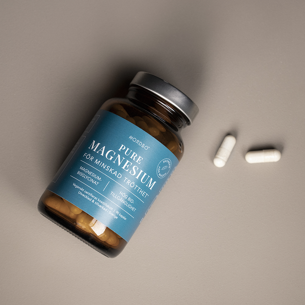 Nordbo - Pure Magnesium 100% Bisglycinate, 90 capsules