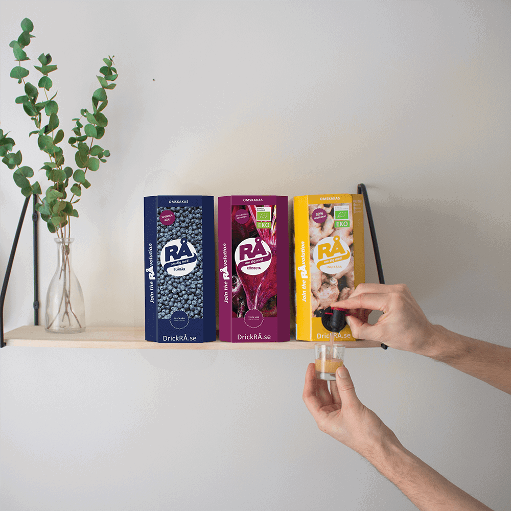 RÅ Blueberry Svenska Bär - Bag-in-box, 3 L