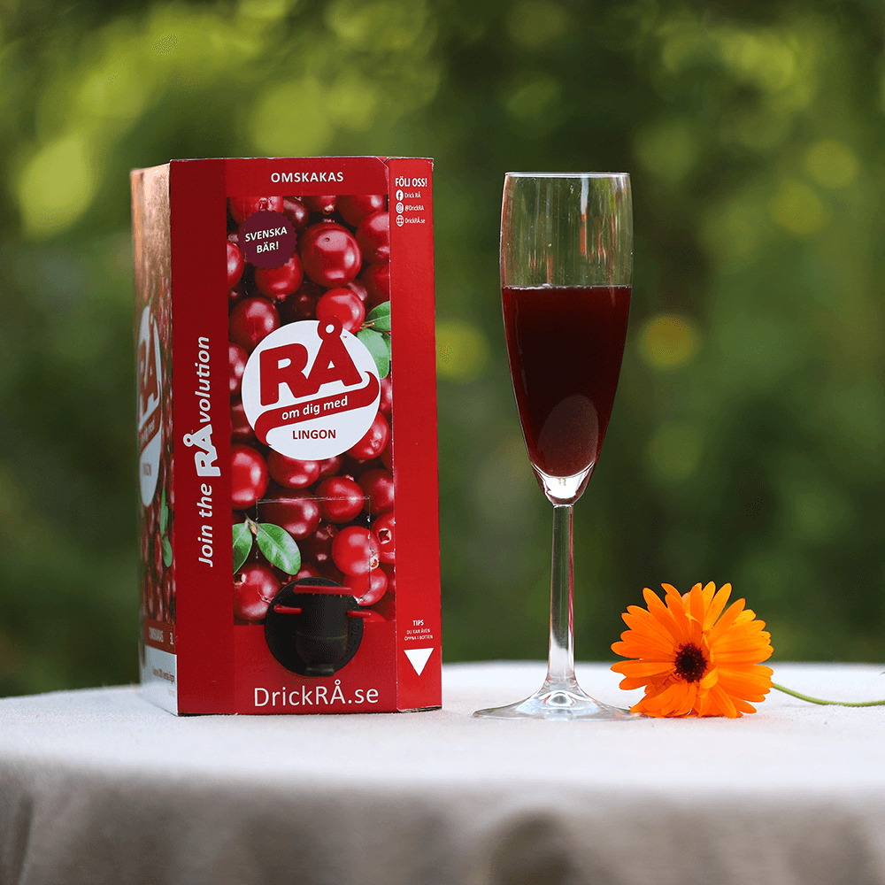 RÅ Lingon Swedish Berries - Bag-in-box, 3 L