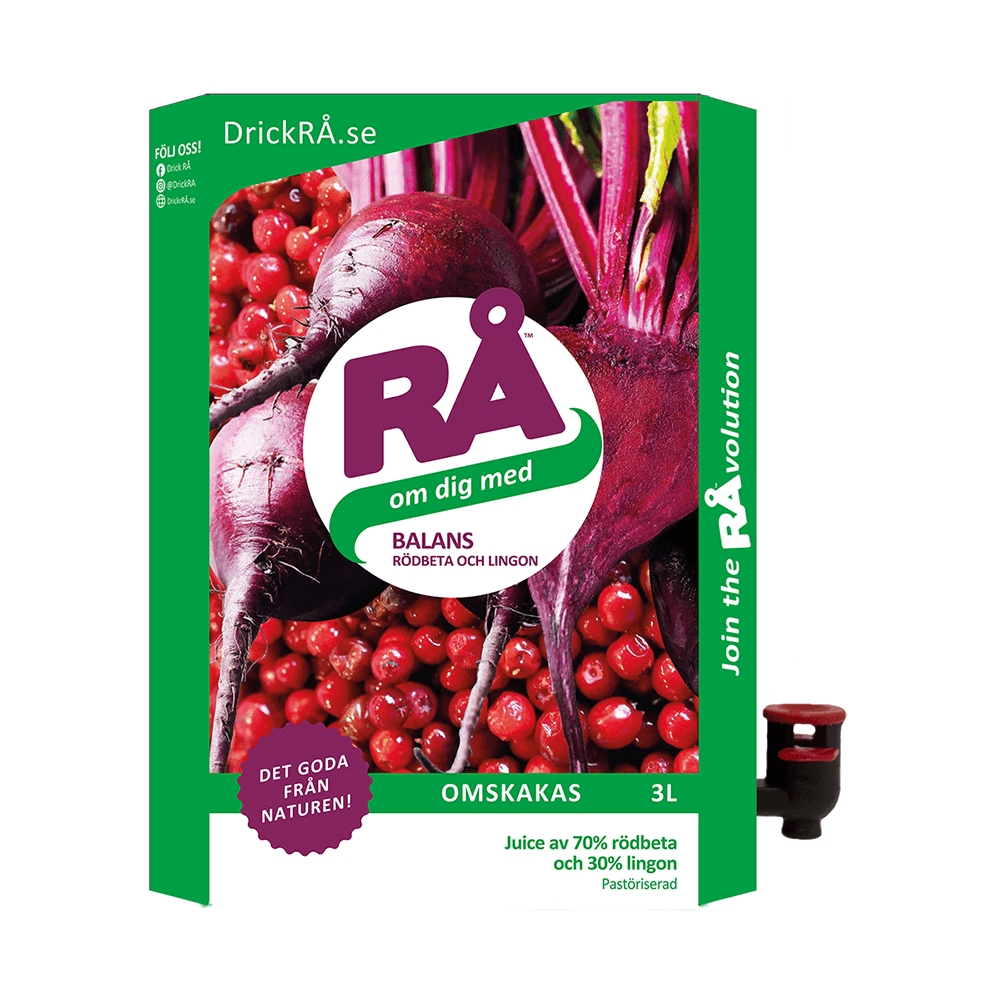 RÅ Balance Beetroot & Lingonberry - Bag-in-box, 3 L