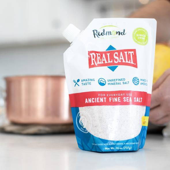 Non Processed Salt Real Salt Unprocessed Sea Salt 737g - 60+ Trace Minerals – Glimja