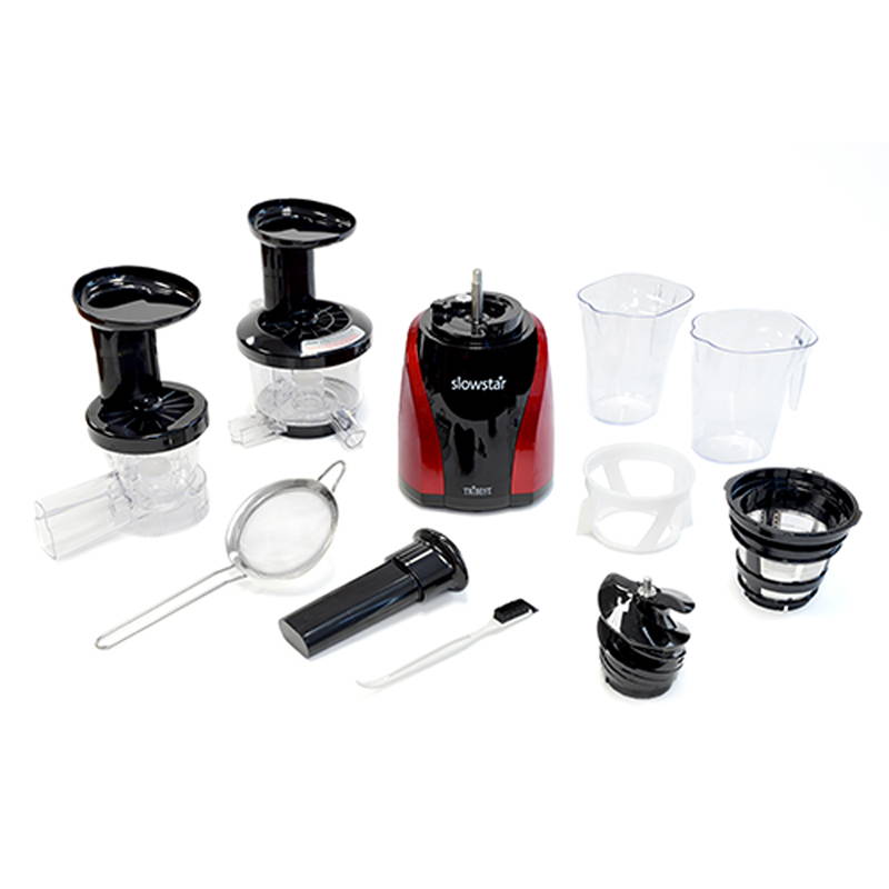 Slowstar Vertical Juicer Red