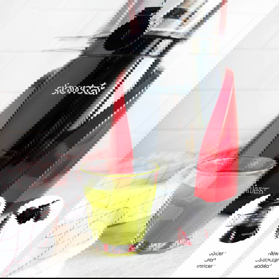 Slowstar Vertical Juicer Red