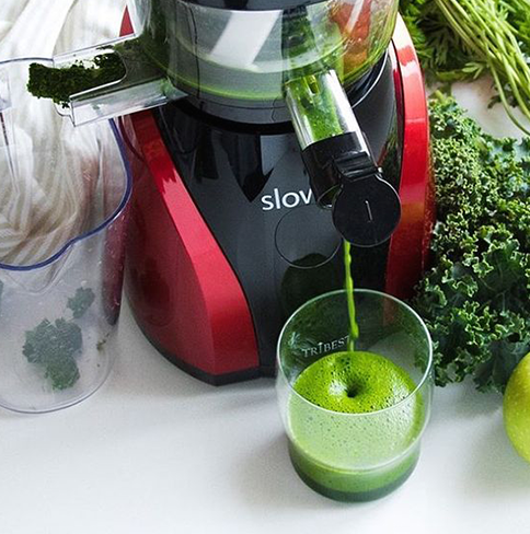 Slowstar Vertical Juicer Red