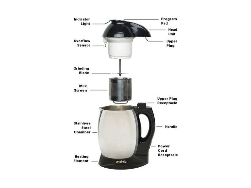 Milk & Soup Machine Soyabella White