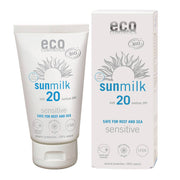 Eco Cosmetics Sun Milk SPF 20, 75 ml