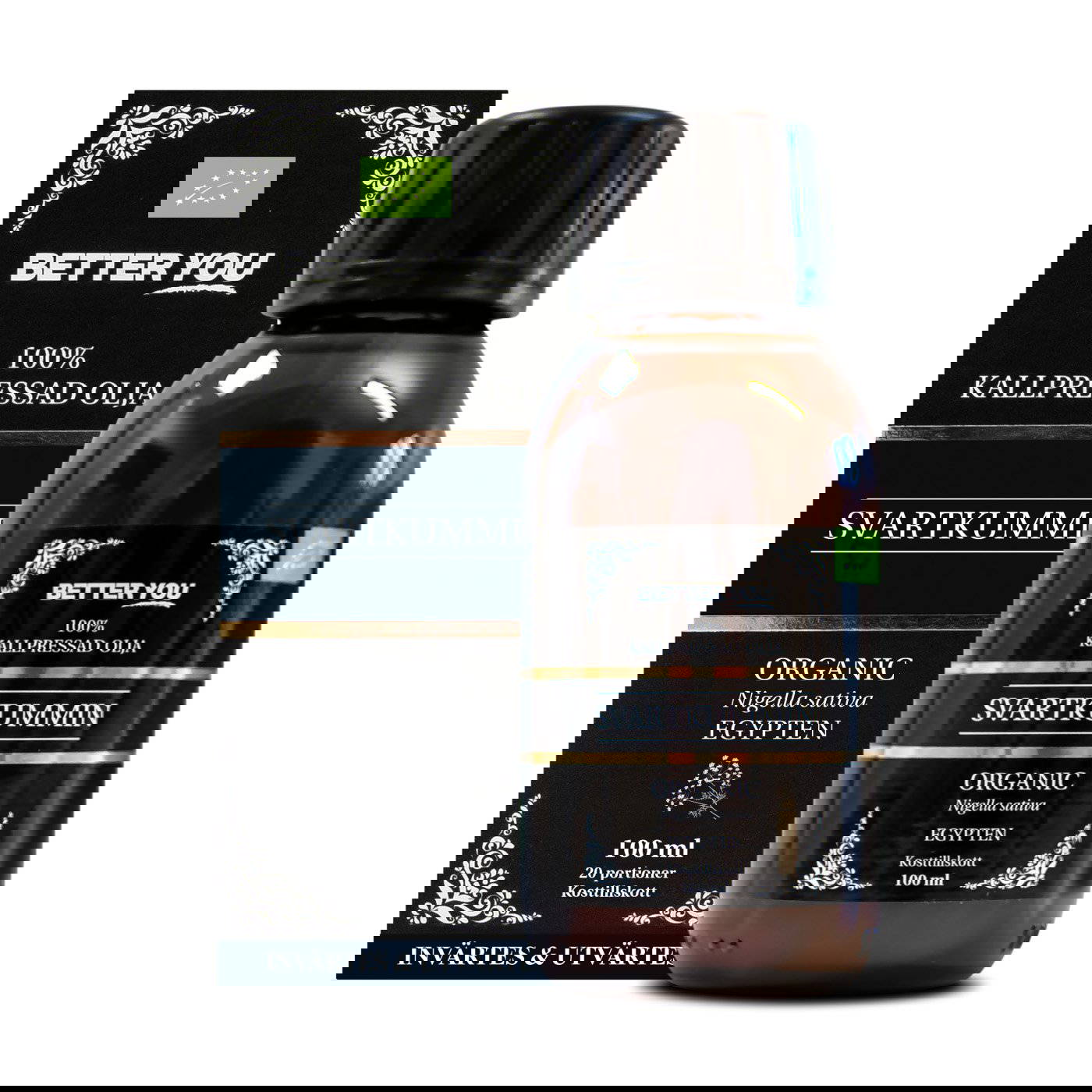 Better You Organic Black Cumin Oil, 100 ml