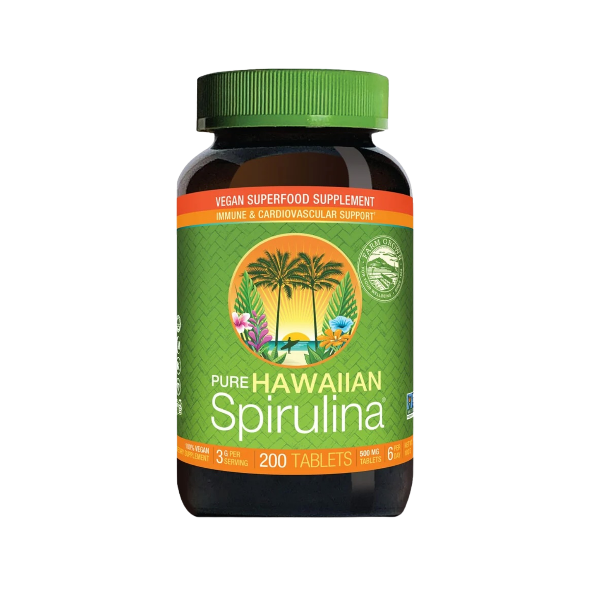 Hawaiianska Spirulina 200 tabletter - Nutrex