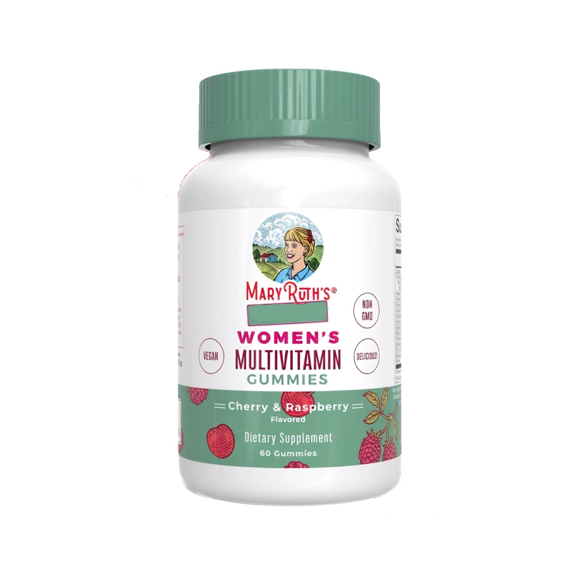 Women’s Multivitamin Gummies Cherry & Raspberry 60 st - MaryRuth´s