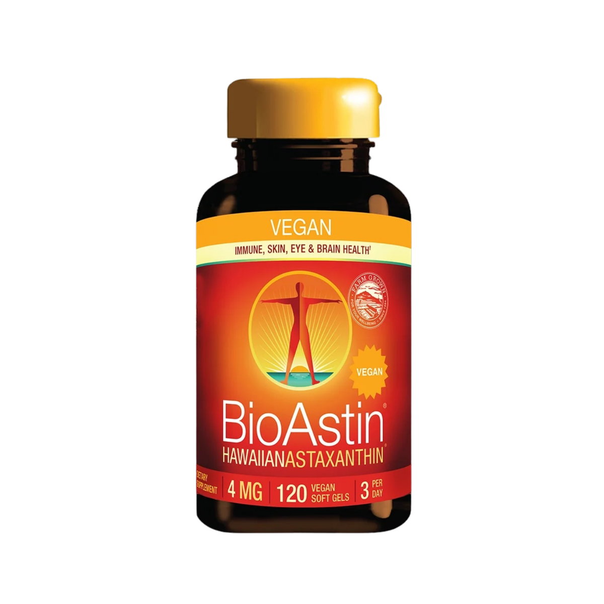 BioAstin Hawaiiansk Astaxanthin 120 mjuka kapslar - Nutrex