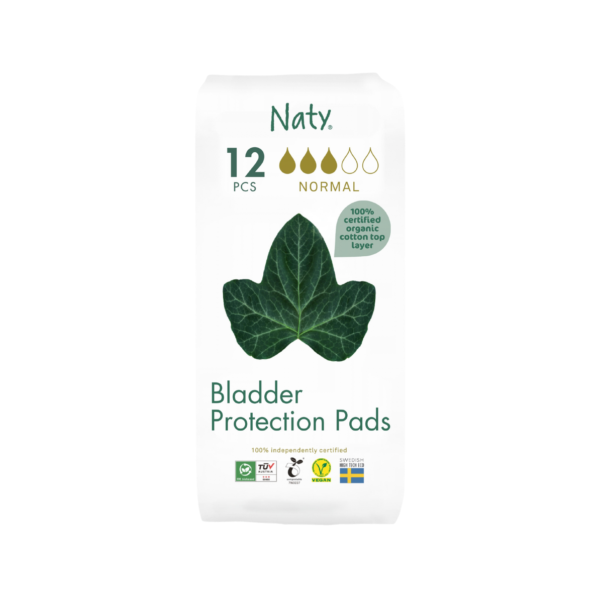 Incontinence Pad Normal 12 pcs - Naty