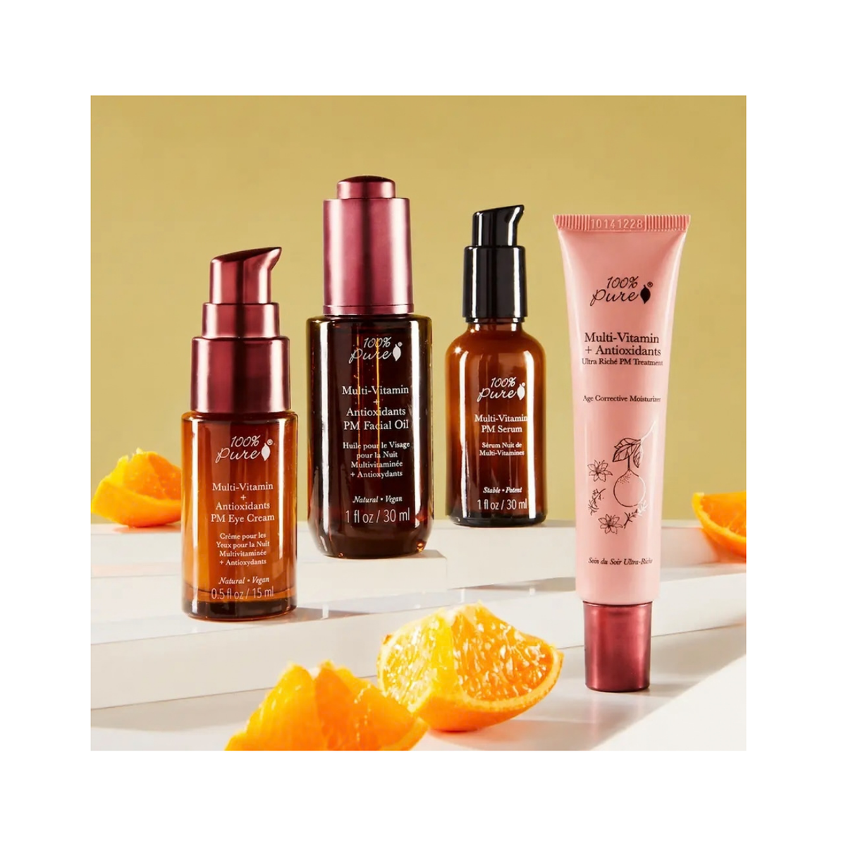 Multi-Vitamin + Antioxidants Ultra Rich PM Treatment 40 ml - 100% Pure