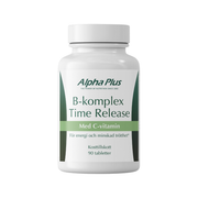 B-komplex Time Release 90 tabletter - Alpha Plus