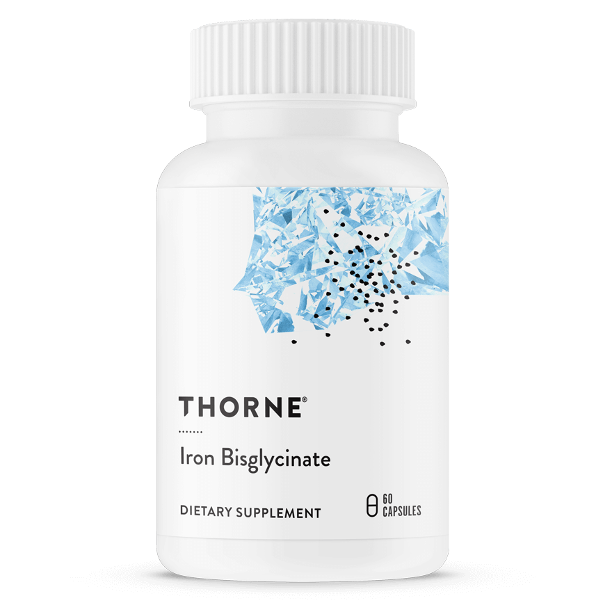 Thorne Iron Bisglycinate (NSF), 60 capsules