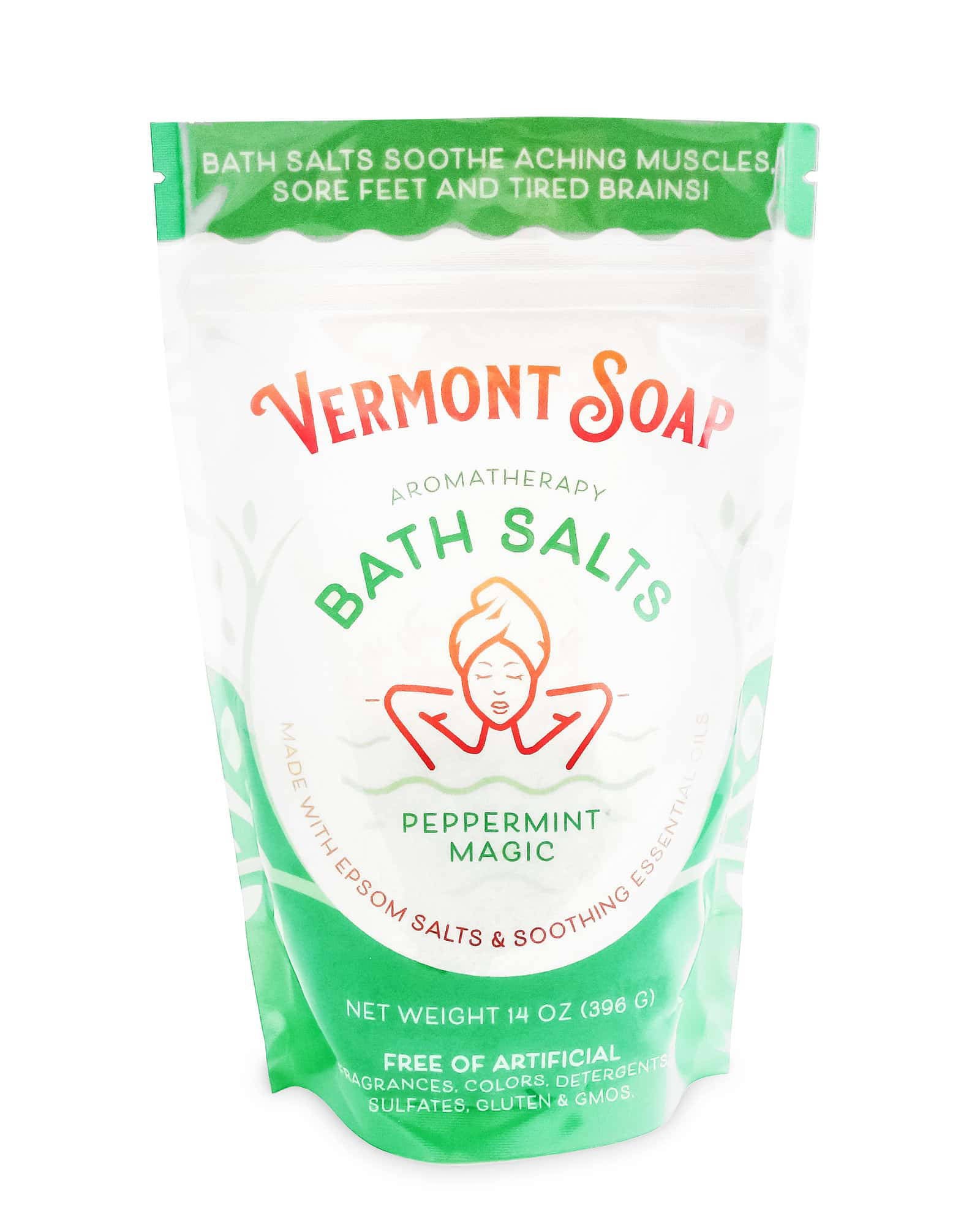 Peppermint Magic Aromatherapy Bath Salts