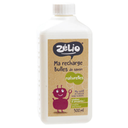 Zelio - Natural Soap Bubbles for Children - Refill, 500 ml